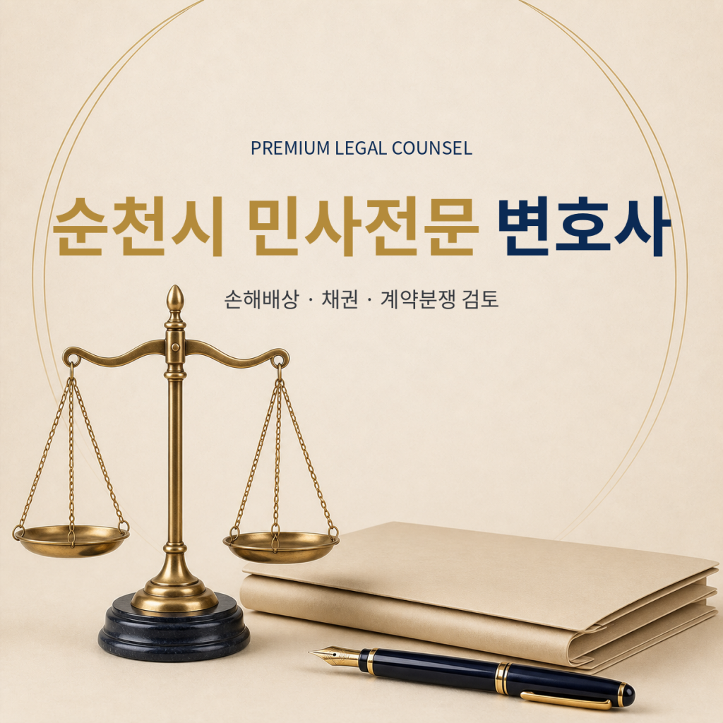 순천시 민사전문 변호사