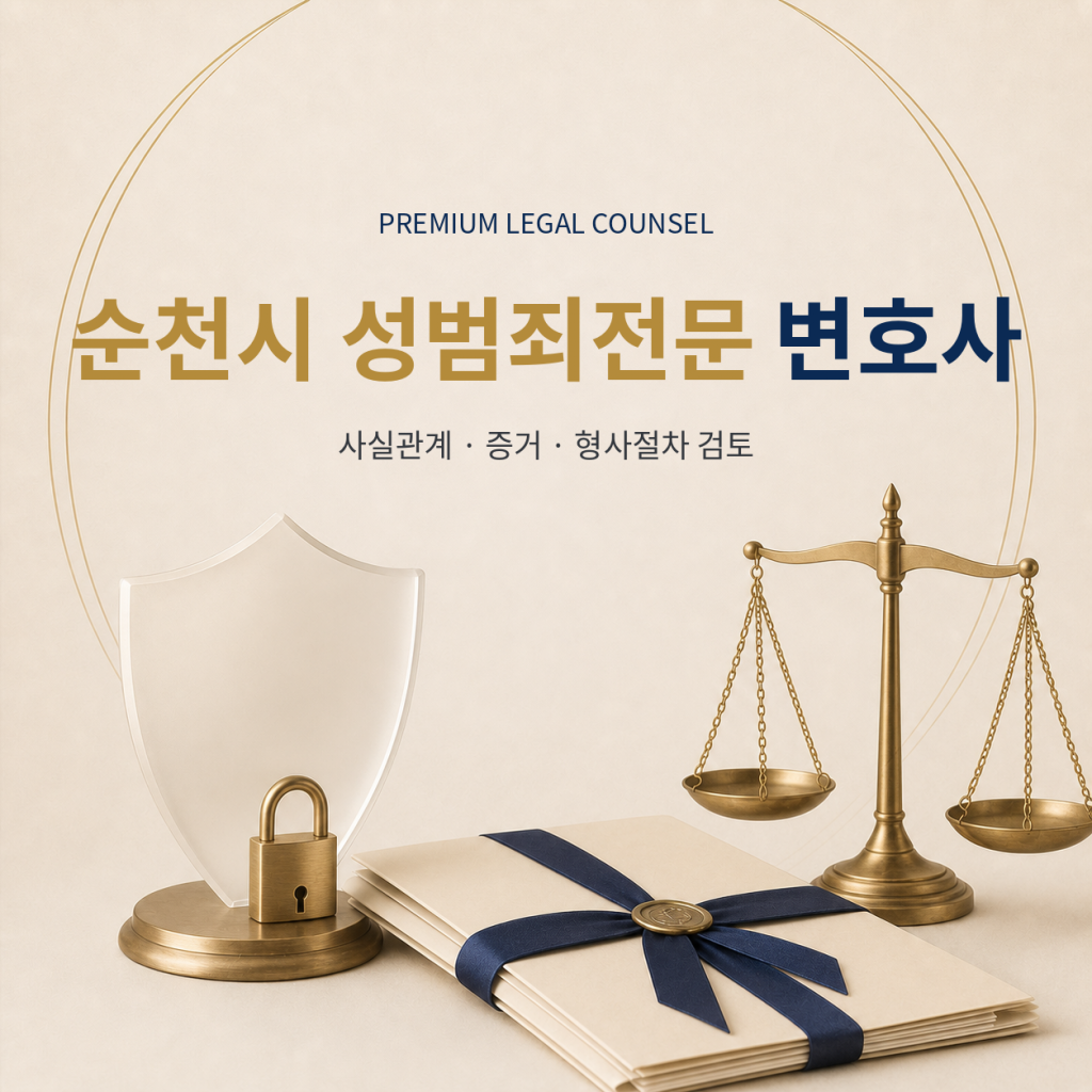 순천시 성범죄전문 변호사