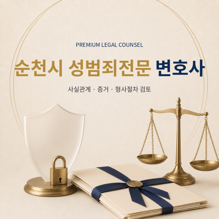 순천시 성범죄전문 변호사